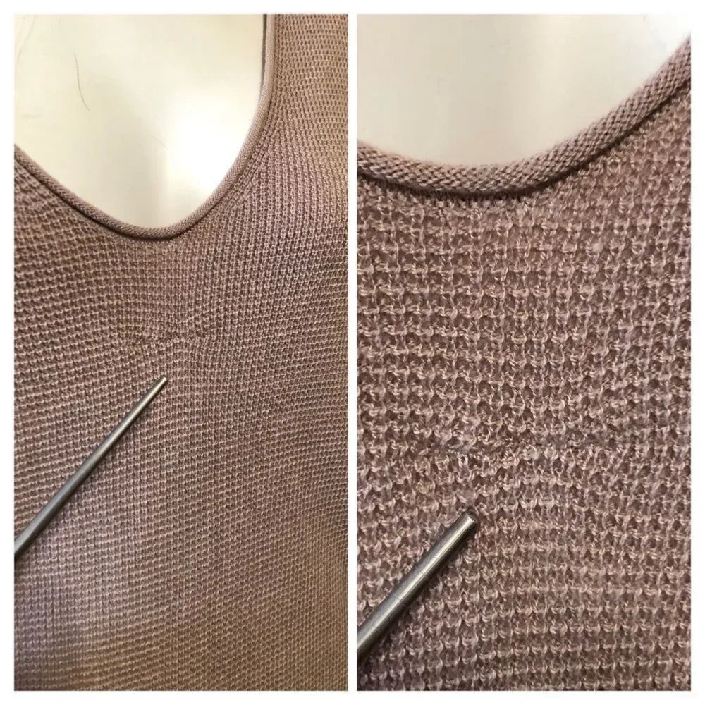 BP Textured Stitch V-Neck Pullover Size Large - Picture 7 of 8